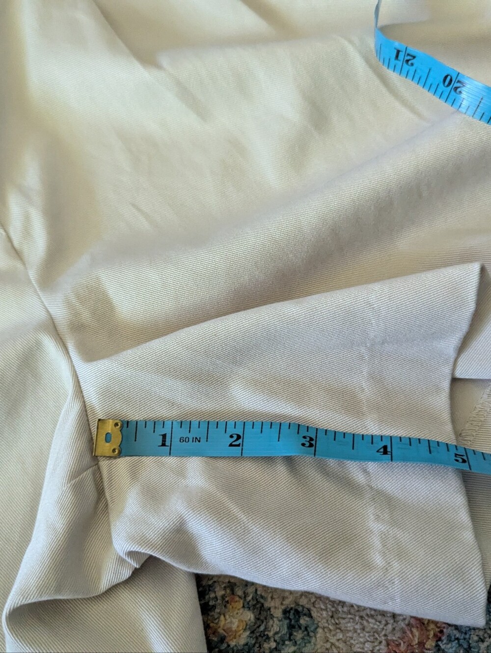 NEW Old Navy Women's Large Taylor Extra High Rise Shorts 5" Inseam Beige Pleated - Picture 11 of 11